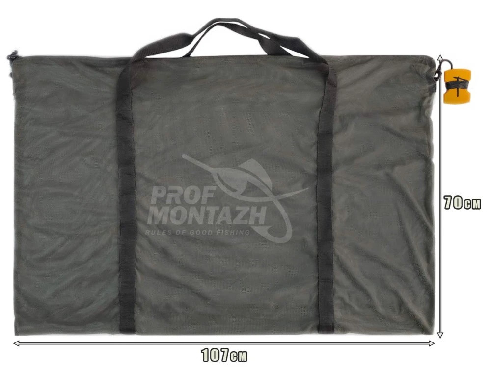 Короповий мішок на блискавці з ручками та поплавцем 107х70см