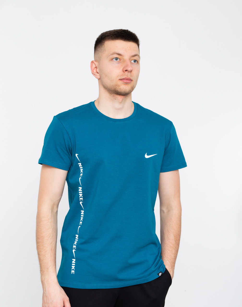 Чоловіча футболка Nike LM-2505 петроль