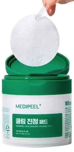 Охолоджувальні заспокійливі пілінг-педи для обличчя MEDI-PEEL Cica Cooling Calming Pad, 50 шт (823691)