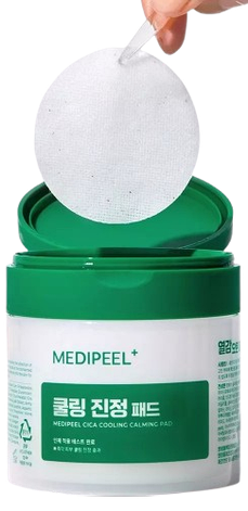 Охолоджувальні заспокійливі пілінг-педи для обличчя MEDI-PEEL Cica Cooling Calming Pad, 50 шт (823691), фото 1
