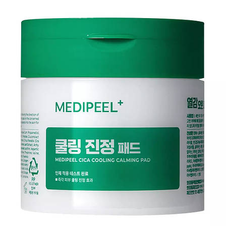 Охолоджувальні заспокійливі пілінг-педи для обличчя MEDI-PEEL Cica Cooling Calming Pad, 50 шт (823691), фото 2