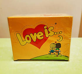 Жувальна гумка Love is... кокос і ананас 100 штук