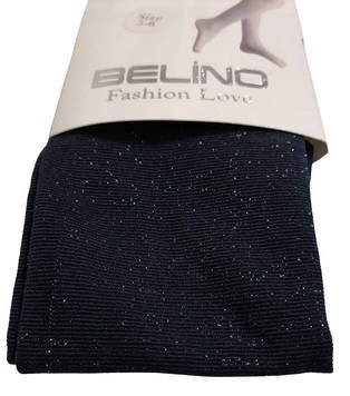 Колготи дитячі для дівчаток із люрексом на 5-6 років