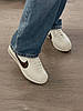 Жіночі кросівки Nike Cortez Beige Brown cacao wow Найк Кортез низькі бежеві з коричневим шкіряні демісезон, фото 11