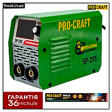 Інверторний зварювальний апарат Procraft SP295 NEW і Електроди Procraft AHO36
