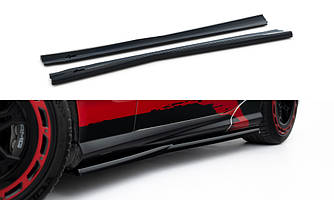 Пороги Mercedes R231 SL 63 AMG (12-16) тюнінг обвіс леза спідниця елерон