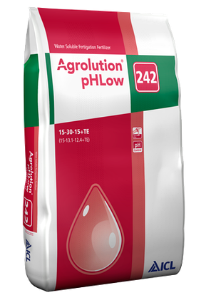 Agrolution pHLow 15-30-15+TE 25 кг, фото 1