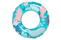 Коло надувне Intex 59242 кольорове, діаметр 61 см, 3 види, в кульку 25-16см, фото 4