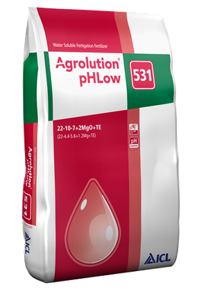 Agrolution pHLow 22-10-7+2MgO+TE 25 кг, фото 1