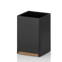 Склянка для зубних щіток Kela Сube 23687 7х7х11 см чорний 5055766