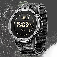 Мужские часы электронные с компасом подсветкой будильник барометром военные спортивные водостойкие North Edge