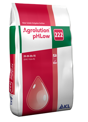 Agrolution pHLow 20-20-20+TE 25 кг, фото 1