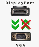 Кабель Display Port на VGA 1,8m, фото 7