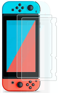 Захисне скло 2шт CDK для Nintendo Switch | Full Glue (010328) (clear)