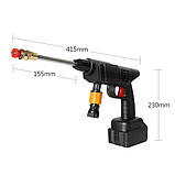 Акумуляторна Мінімойка для авто високого тиску в кейсі (2 АКБ, 12 предметів, 60 барів), фото 8