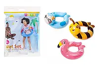 Коло надувне Intex 59220 тварина, 3 види, розмір 70-69 см, фото 8