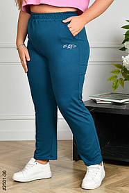2501-30 Спортивні штани жіночі двонитка батал (4 од: 54,56,58,60)