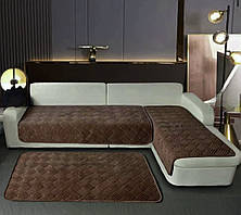 Накидки-дивандеки на кутовий диван, багатофункціональні 3 полотна