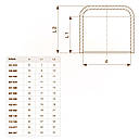 Заглушка для мідної труби VIEGA D 15 мм під пайку (Німеччина) 101466, фото 2