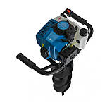 Бур для земляних робіт бензиновий KRAISSMANN 681 ЄВ 300 (Без шнека) 68 куб.см, фото 2