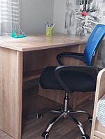 Стілець офісний колір чорний + синій