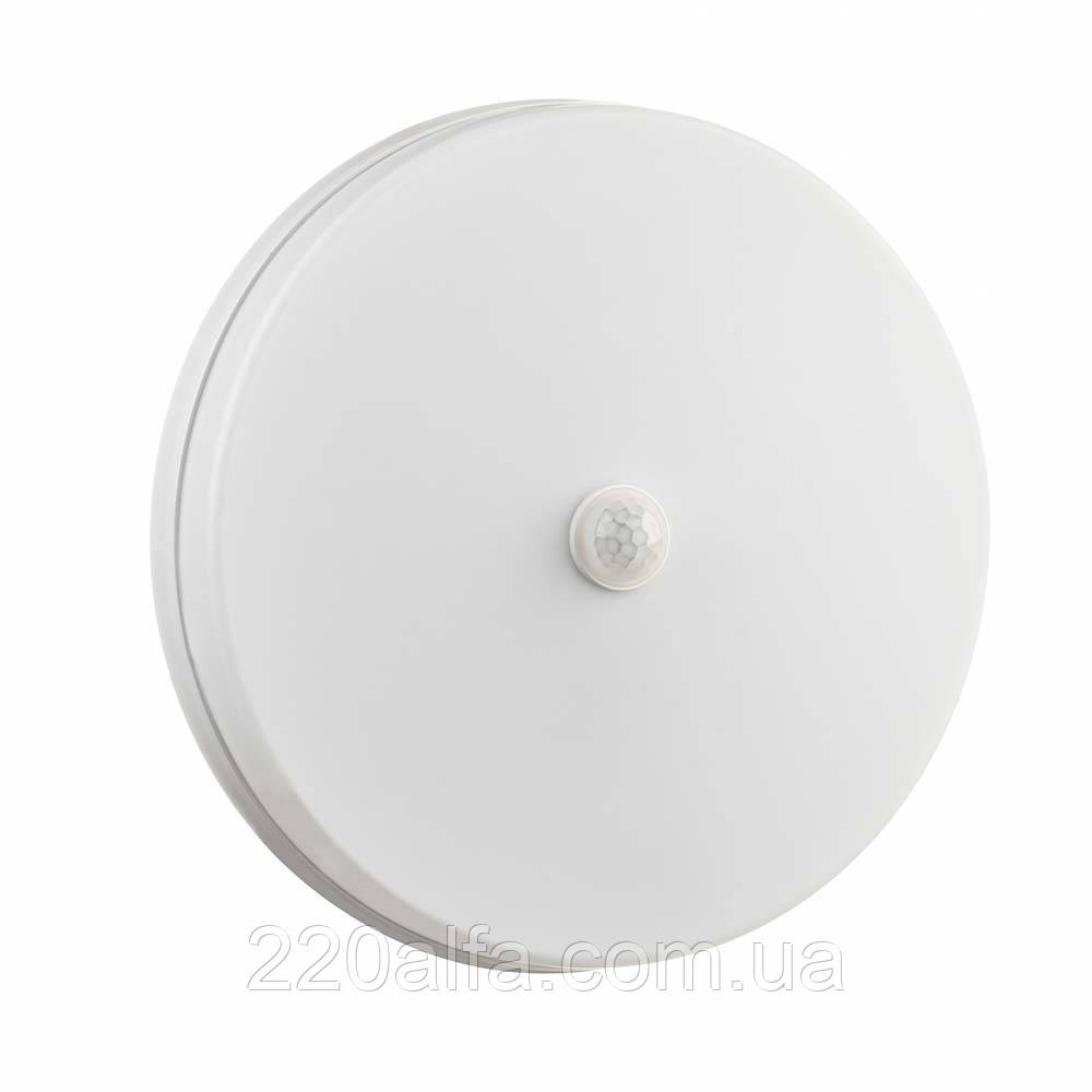 Світлодіодний світильник із датчиком 36 Вт круглий 5000К IP40 Sensor, фото 1