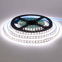 Led стрічка 12В нейтральна біла AVT smd2835 120LED/m IP20, 1 м