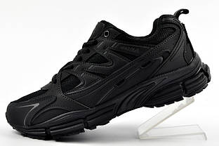 Кросівки сітка Bona чоловічі чорні