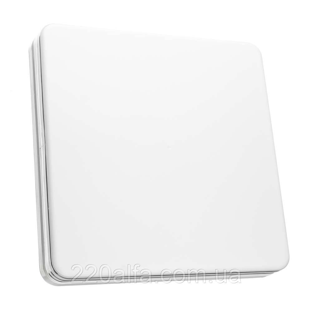 Світлодіодний світильник 48 Вт накладний квадратний 5000К IP40 Silver, фото 1