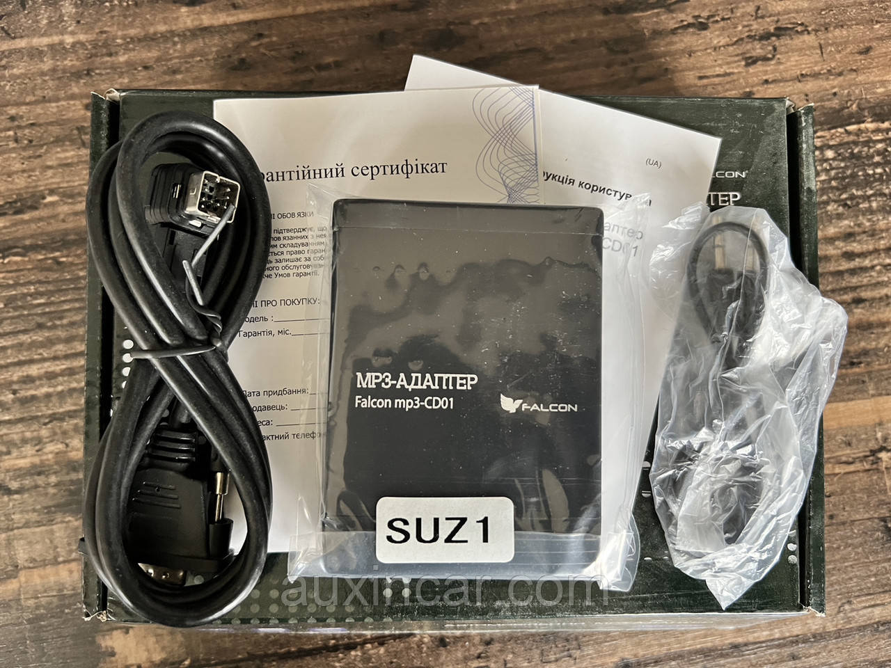 Емулятор зд чейджера FALCON YTM06-SUZ1 USB/SD_CAUX для штатної магнітоли Suzuki Clarion(CE-NET)