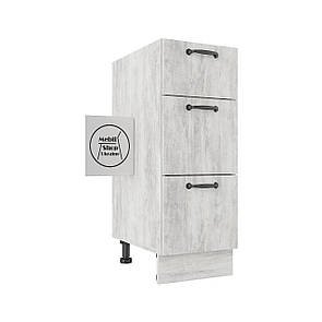 Кухонна тумба з шухлядами. Шир 300 мм.