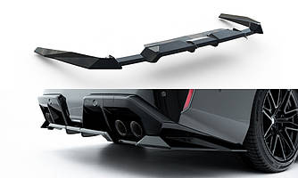 Дифузор BMW M5 G90 (2024+) тюнінг обвіс спідниця елерон сплітер