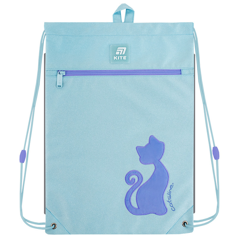 Сумка для взуття Kite Catsline K25-601M-11  46х33  бірюзовий