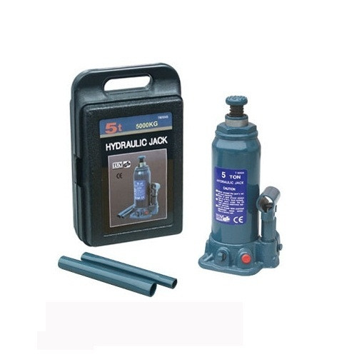 Домкрат пляшковий 5 т (216-413 мм) у кейсі TORIN