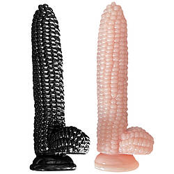 Фалоїмітатор у формі кукурудзи з присоском 21 м