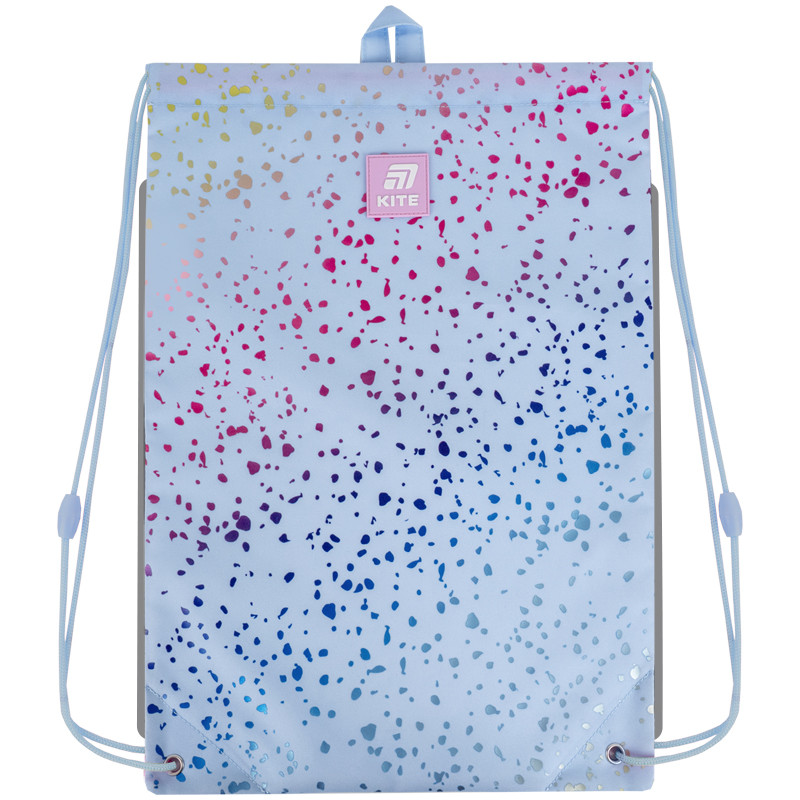 Сумка для взуття Kite Shiny K25-600M-5   46х33   блакитний
