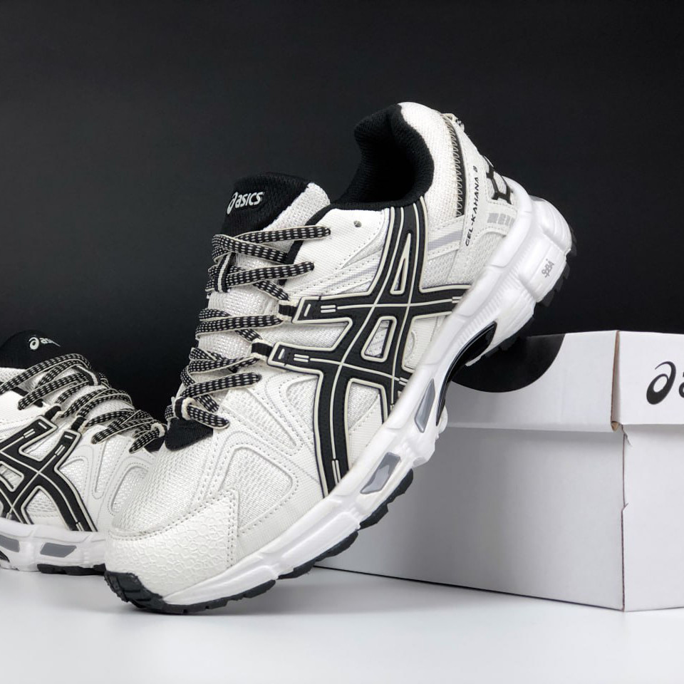 Чоловічі кросівки Asics Gel Kahana 8 сіточка стильні молодіжні білі
