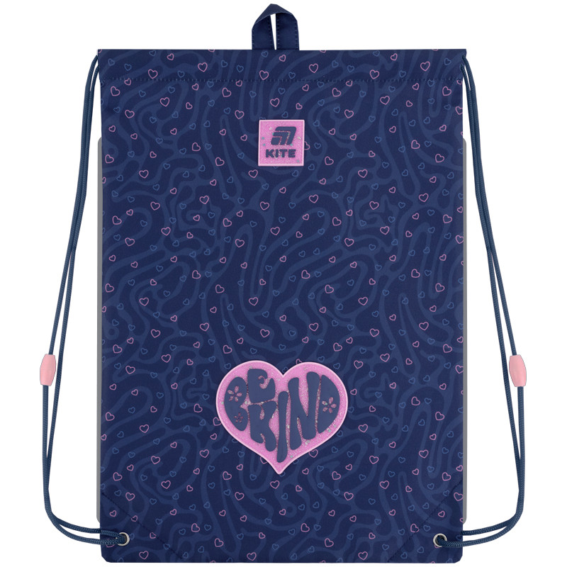 Сумка для взуття Kite Be Kind K25-600M-9   46х33   синій