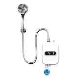 Проточний водонагрівач з душем | LED дисплей | 3500 Вт, фото 2