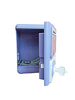 Іграшка скарбничка-сейф дитячий підсвічування, звукові ефекти, банкноти, ключик 13*17*11 см (206-1), фото 4