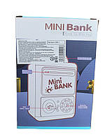 Іграшка скарбничка-сейф дитячий підсвічування, звукові ефекти, банкноти, ключик 13*17*11 см (206-1), фото 5