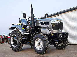 Міні-трактор СКАУТ TY-404RX із реверсом, дводискове зчеплення, рівна підлога, вага 1900 кг, 2 режими ВВП