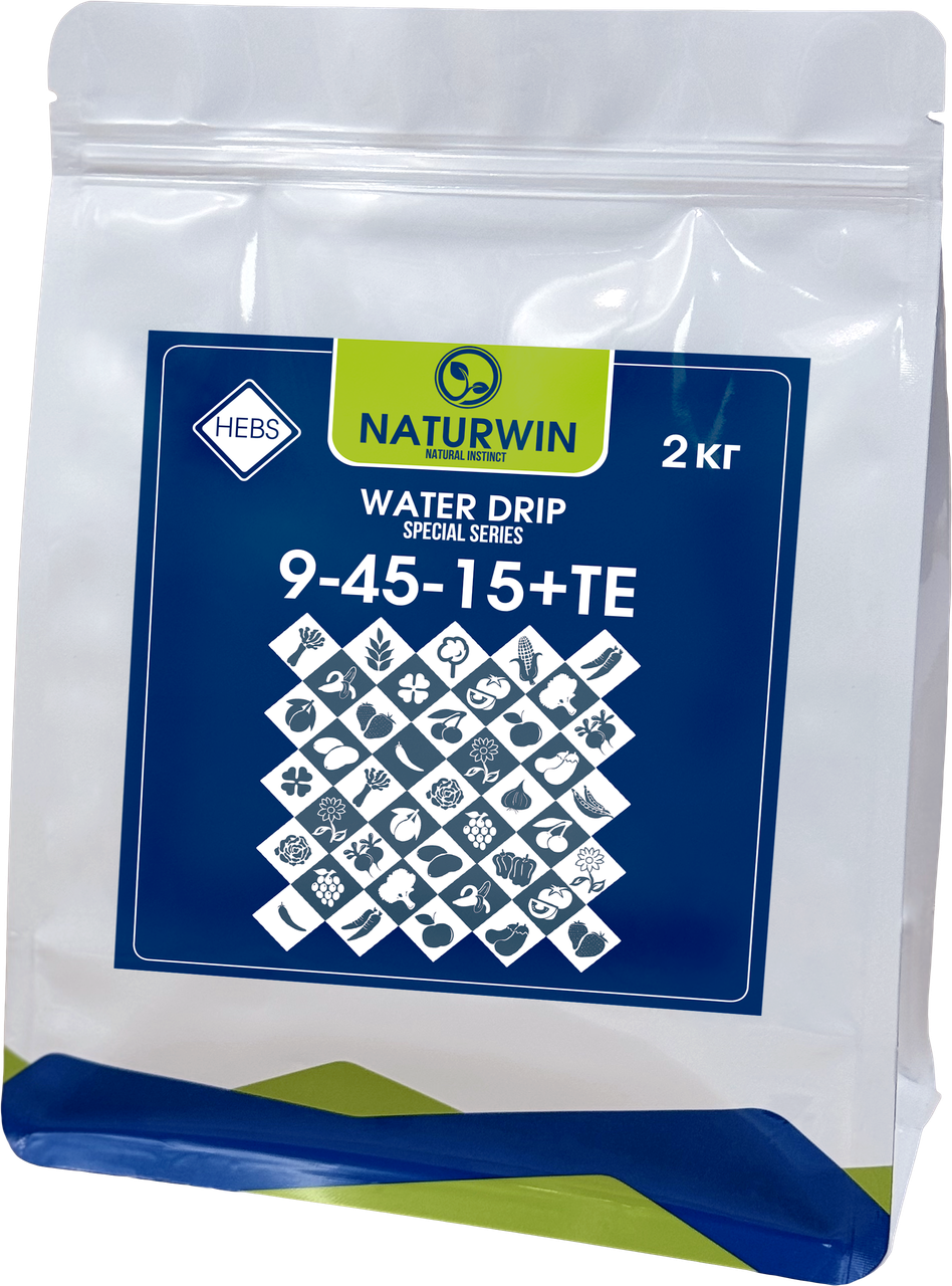 Комплексне добриво Naturwin  9-45-15+TE 2 кг