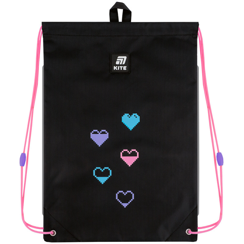 Сумка для взуття Kite Colorsplash K25-600M-17   46х33   чорний