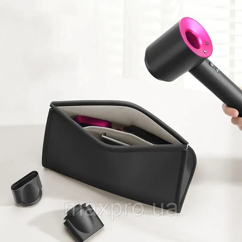 Водовідштовхувальний чохол BUBM для фена або стайлера Dyson/Laifen чорний