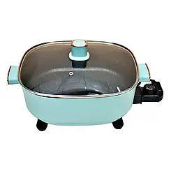 Електрокаструля скороварка 1500 Вт 6 л 30 см Hoffmans HM-3030 Mg