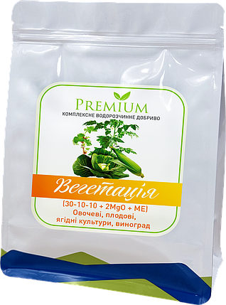 Premium Вегетація 30-10-10 + 2 MgO + МЕ 2 кг, фото 1