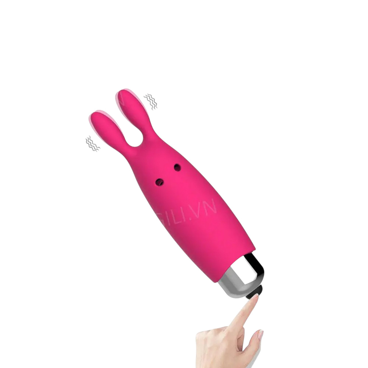 Вібратор для клітора Кролик кліторний вібромасажер XYZ Pocket Vibe Rebbit