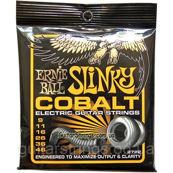 Струни Ernie Ball 2722 Cobalt Slinky 9-46