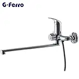 Змішувач для ванної G-Ferro Premiere 006 EURO, фото 3